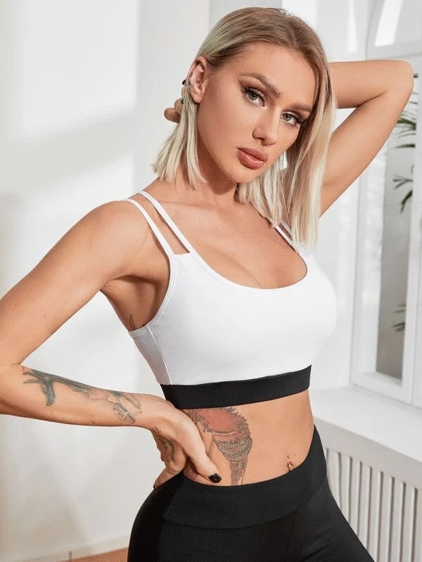 The Crisscross Back Sports Bra