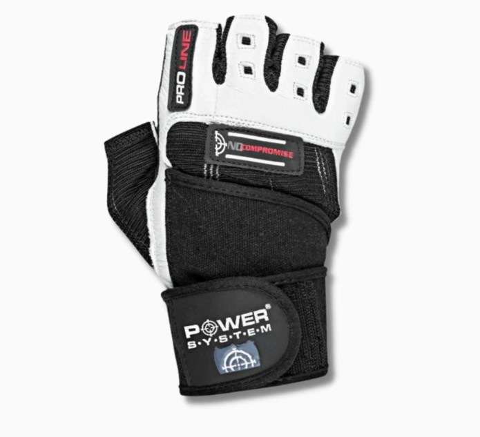Power System No Compromise Gloves White/Black