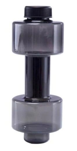 Dumbbell Shape Fitness Water Bottle
