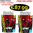 1+1 Fresh Stock!!! Mutant Whey 2.27 Kg - 10 lbs (136 Servings)