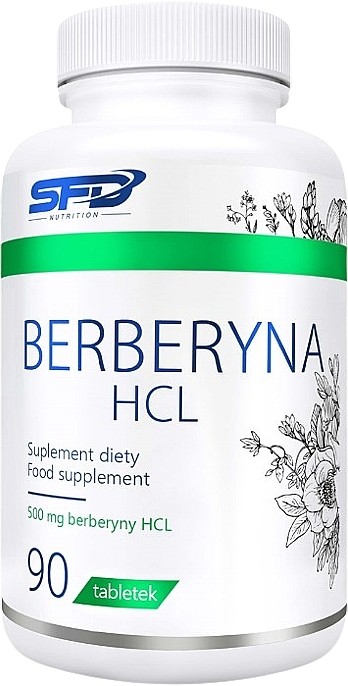 SFD NUTRITION BERBERINE HCL 90 Caps - 90 Servings