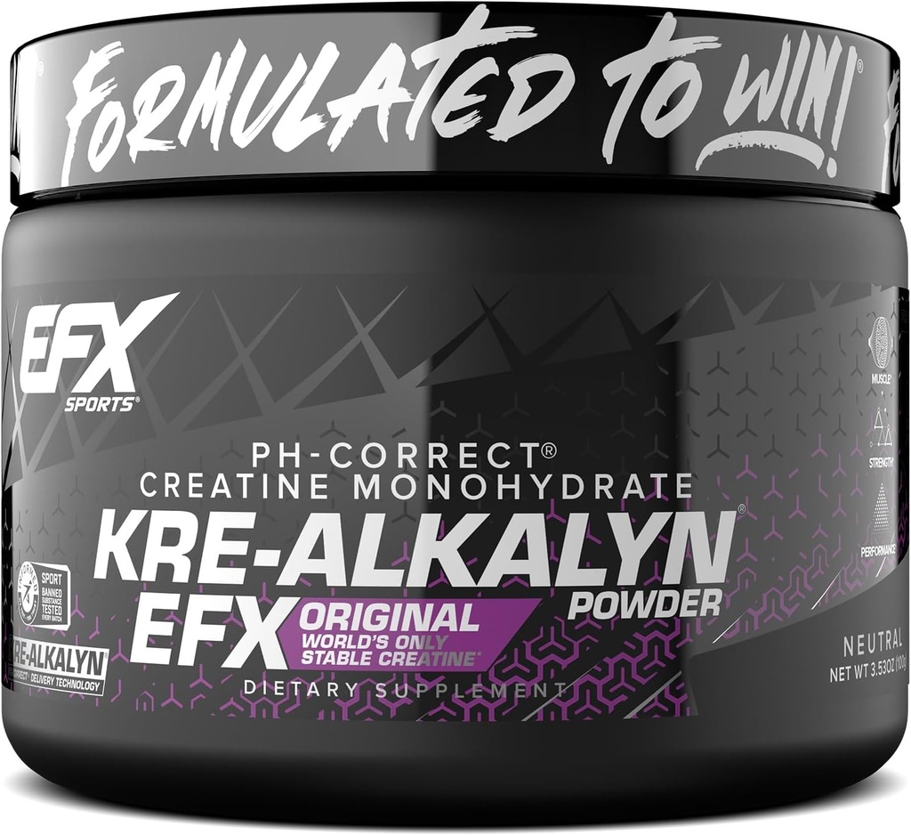 All American EFX Kre-Alkalyn Creatine Powder - 100 g - 66 Servings