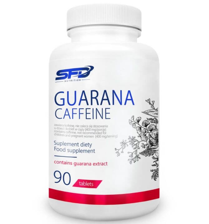 SFD Nutrition Guarana Caffeine 100 Tabs - 100 Servings