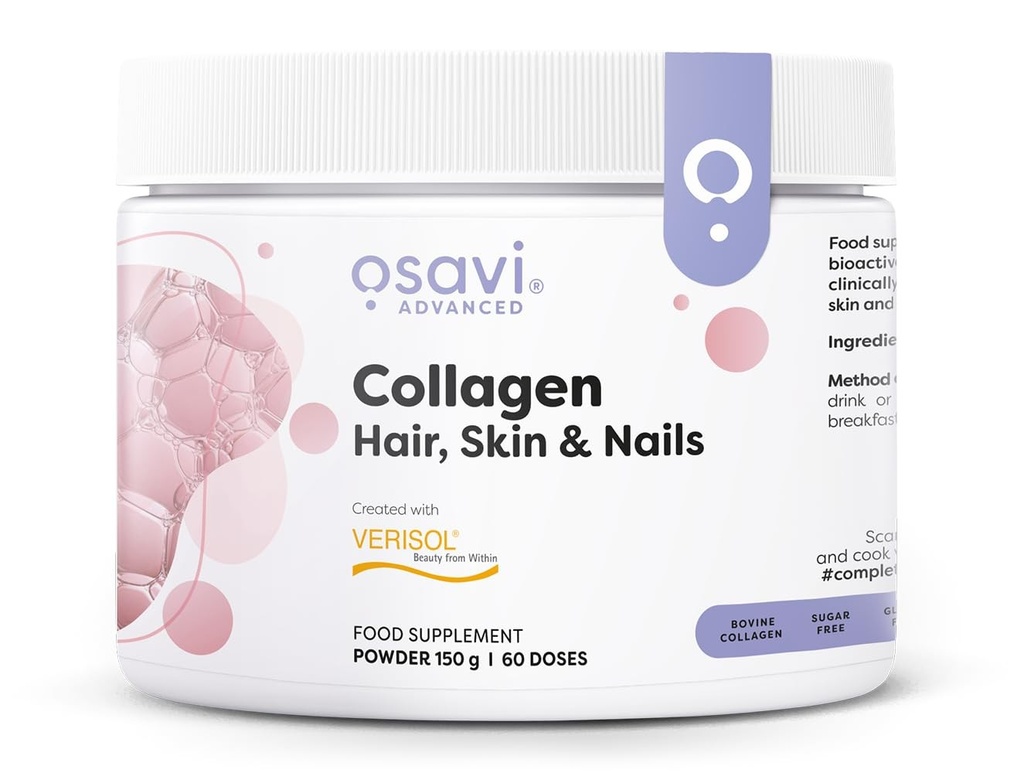 Osavi Collagen Peptides (Hair Skin & Nails) Unflavoured - 150 g - 30 Servings