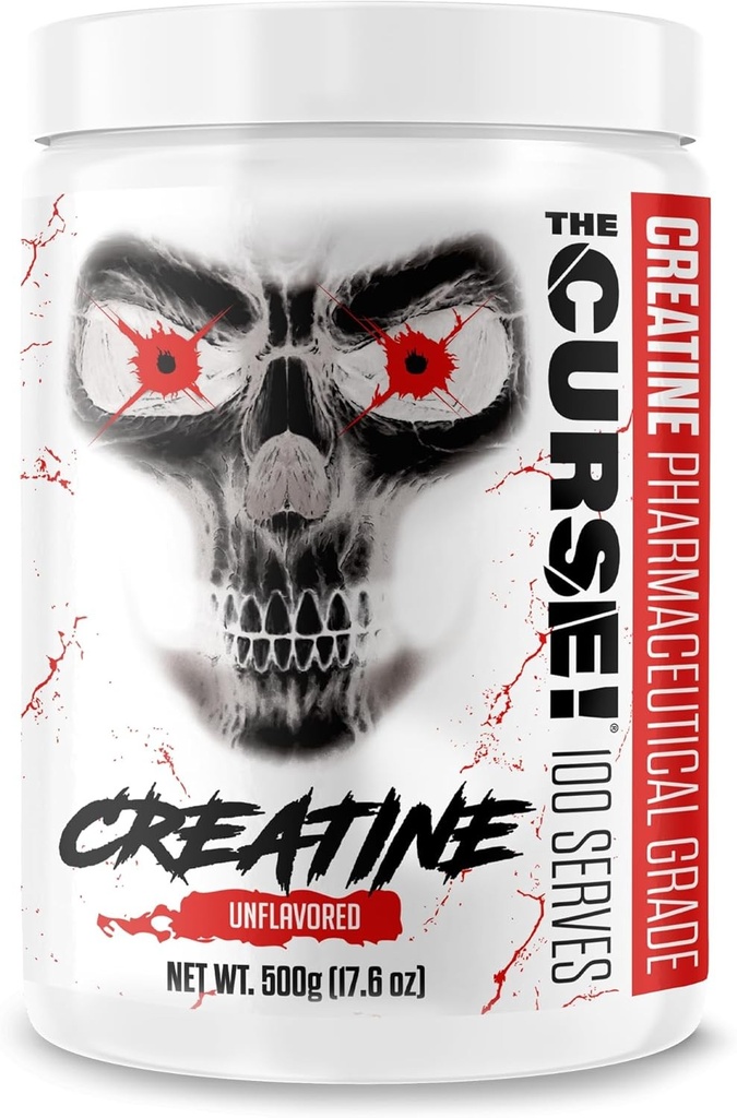 JNX SPORTS The Curse! Creatine Monohydrate Powder 500 g - 100 Servings