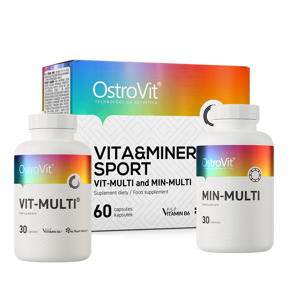 Ostrovit Vita & Minerals Sport 60 Capsules - 30 Servings