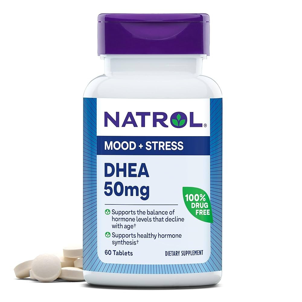 Natrol DHEA 50 MG 60 Tabs - 60 Servings
