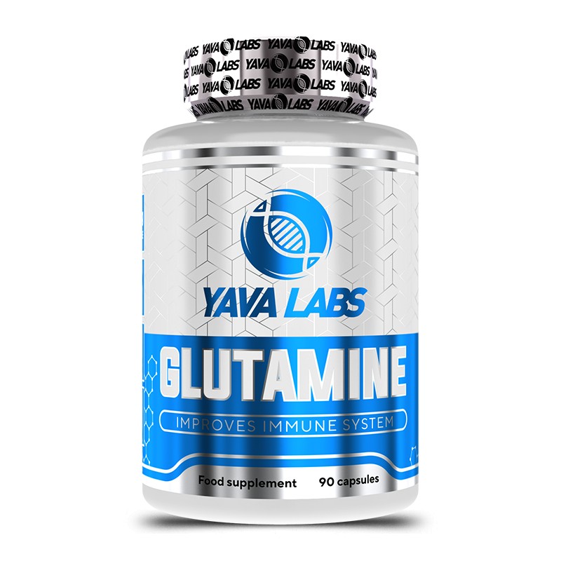 Yava Labs L-Glutamine Tabs - 90 Caps - 45 Servings