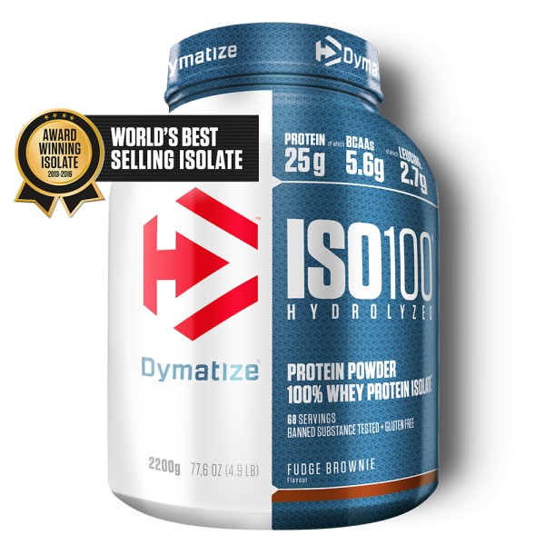 Dymatize ISO 100 4.9 lbs 2200 g - 73 Servings