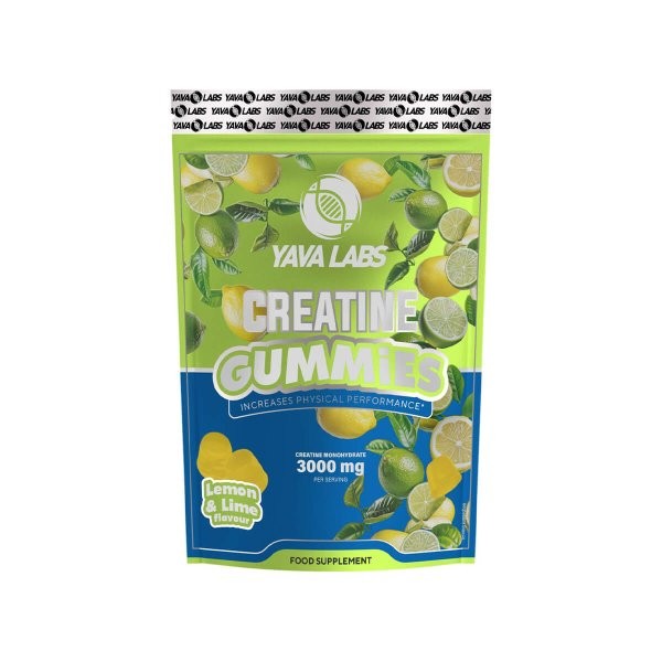 Yava Labs Creatine Monohydrate Gummies 3000 mg  - 60 Gummies