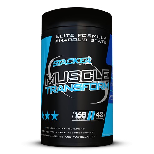 Stacker2	Muscle-Transform 168 Caps - 42 Servings