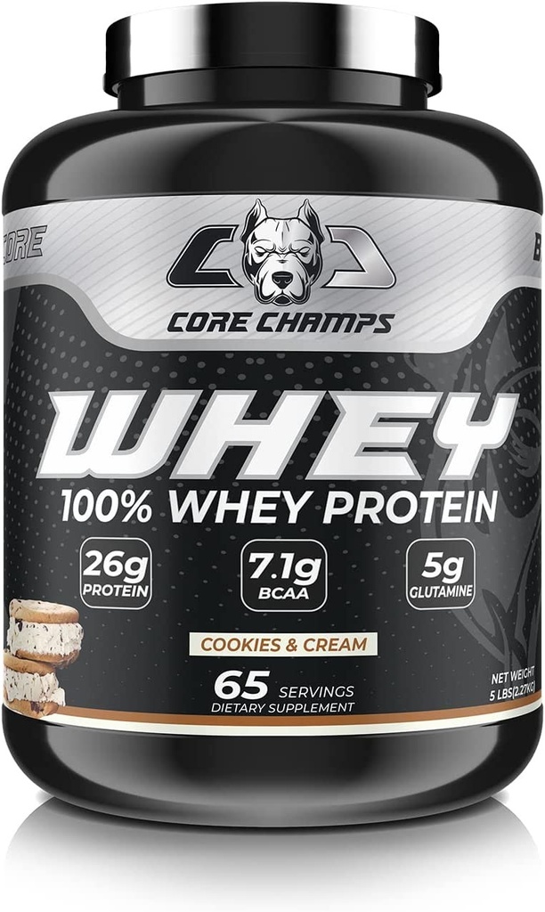 CORE CHAMPS 100% WHEY PROTEIN 2.26 Kgs - 65 Servings