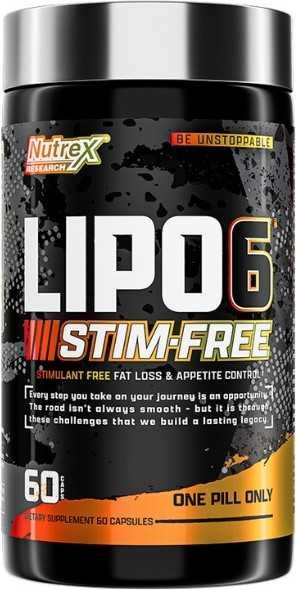 Nutrex LIPO-6 Black Stim-Free Ultra Concentrate 60 Black-Caps