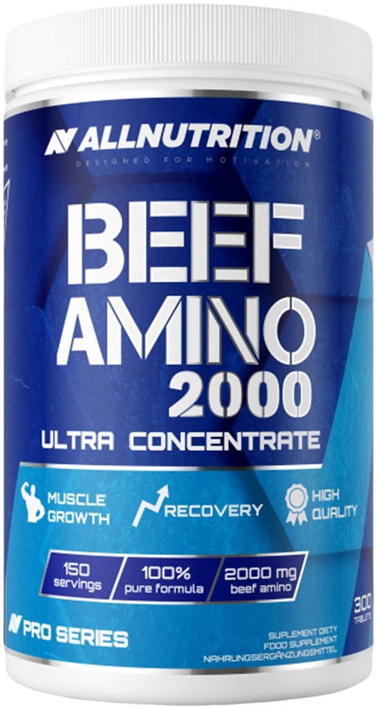 ALL Nutrition Beef Amino 2000 300 Tabs - 150 Servings