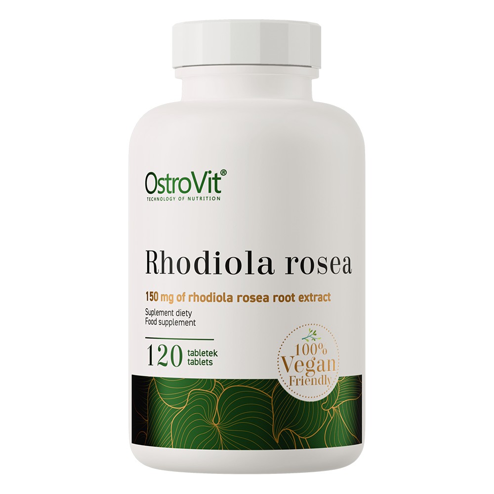 OstroVit Rhodiola Rosea VEGE 120 Tablets - 120 Servings