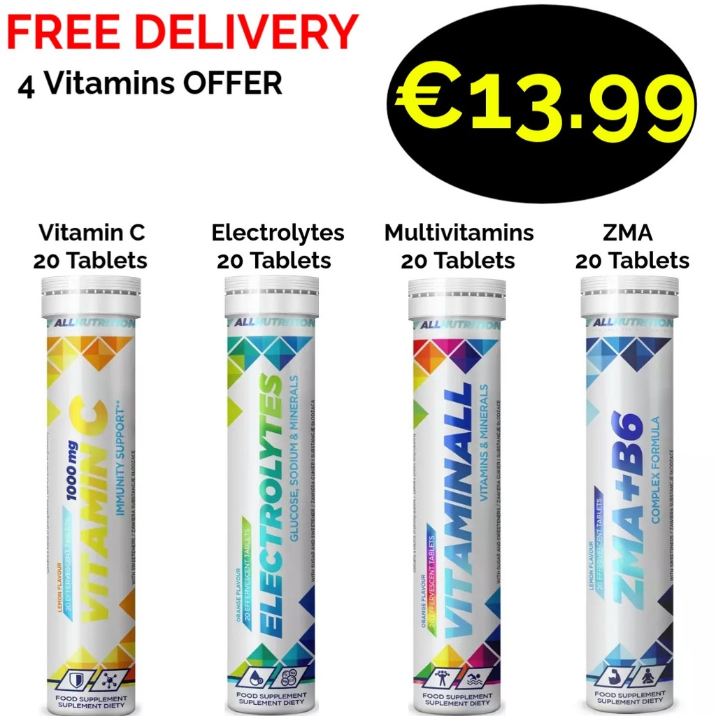 All Nutrition 4 Vitamins AMAZING Offer