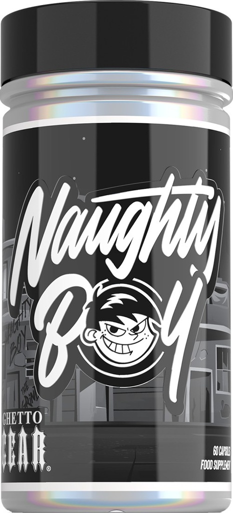 Exp 30/09/2025 Naughty Boy Ghetto Gear 60 Veggie Caps - 30 Servings