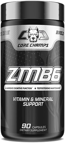 CORE CHAMPS ZMA 90 Caps - 30 Servings