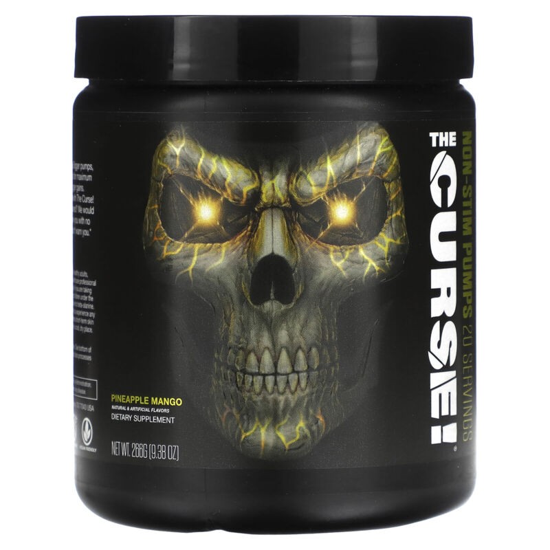 JNX THE CURSE! NON-STIM PUMPS 20 SERVINGS, CAFFEINE FREE