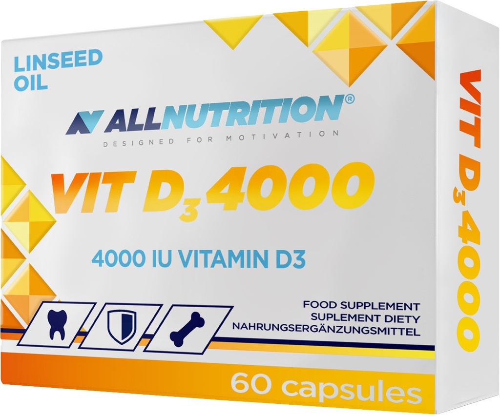 ALL Nutrition D3 4000 Iu 60 Tablets - 60 Servings