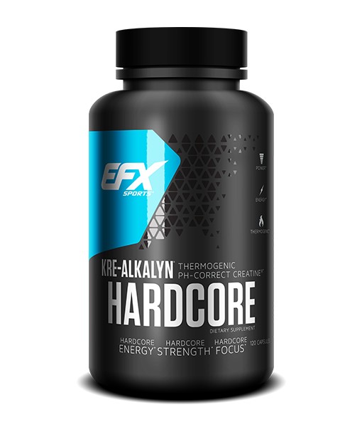 All American EFX Kre-Alkalyn® 120 Caps - 40 Caps HARDCORE Creatine