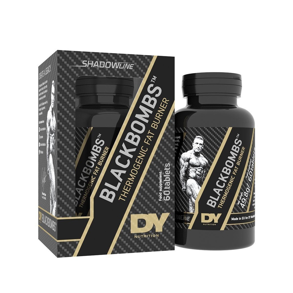 Dorian Yates Black Bombs - 60 Tabs - 30 Servings