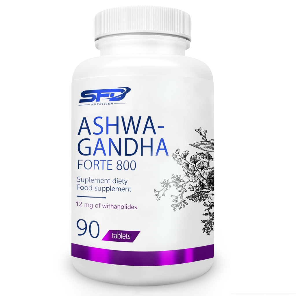 SFD Nutrition ASHWAGANDHA FORTE 800 90 Capsules - 90 Servings