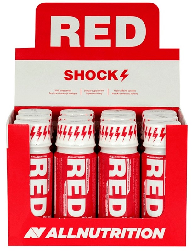 All Nutrition Red Shock Box 12 x 80 ml