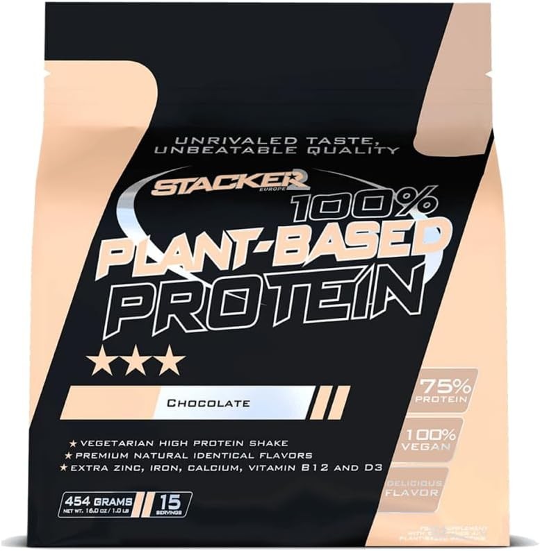 Stacker2	100% Plant-Based Protein 454 g - 15 Servings