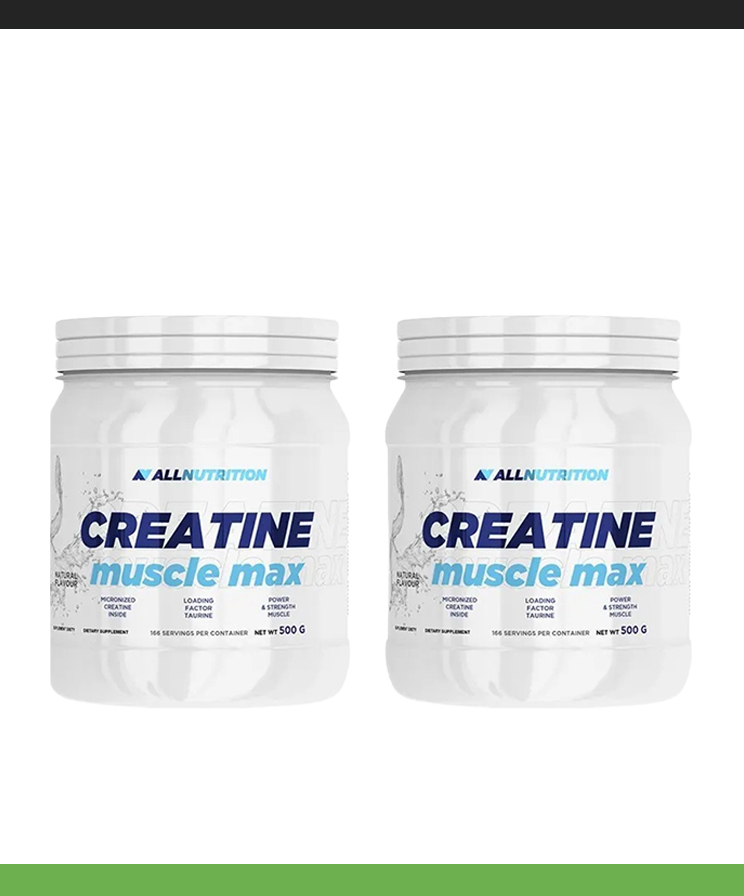 1+1 FRESH STOCK!!! ALL Nutrition Creatine Muscle Max 1000 g - 166 Servings