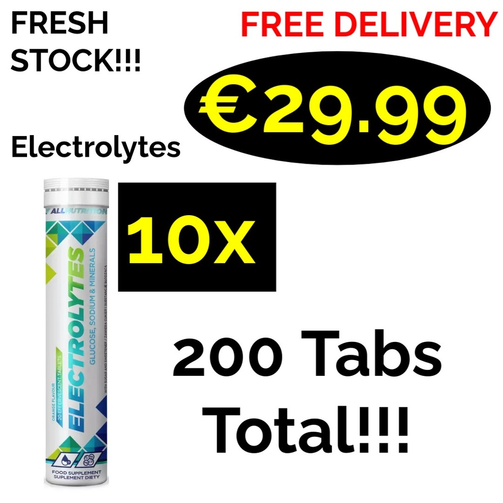 ALL Nutrition ELECTROLYTES 200 Tablets - 200 Servings