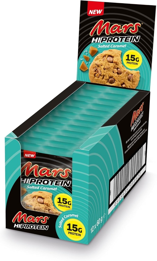 Mars High Protein Cookie - Salted Caramel 12 x 60 g