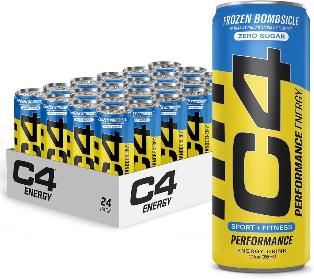 Cellucor C4 Zero Sugar Energy Drink 24 x 330ml - 24 Servings