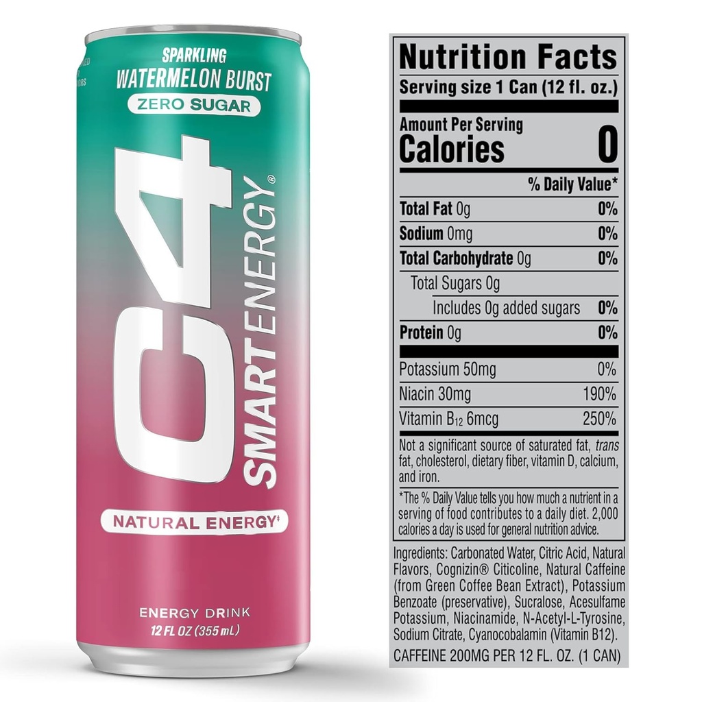 Cellucor	C4 Smart Energy 1 x 330ml