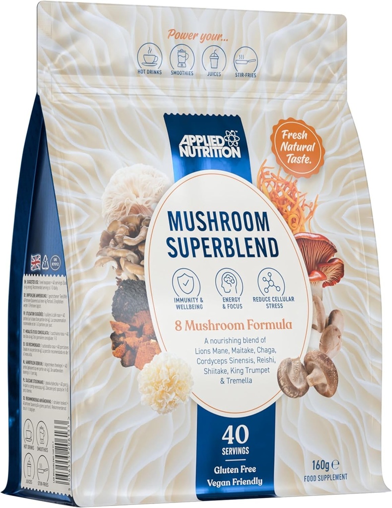 Applied Nutrition Mushroom Superblend 160 g - 40 Servings