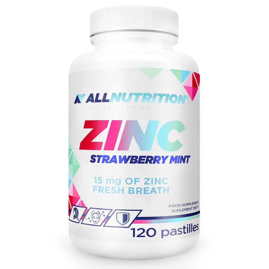 Exp 30/09/2025 All Nutrition Zinc With Mint 120 Tabs - 120 Servings