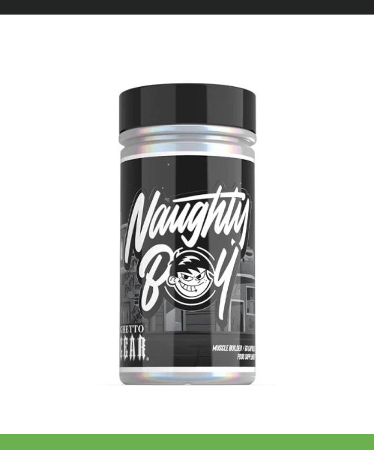 Exp 30/09/2025 Naughty Boy Ghetto Gear 60 Veggie Caps - 30 Servings