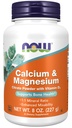 Now Calcium & Magnesium Powder 227 g - 45 Servings