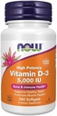 Now Vitamin D3 5,000 IU 240 softgels - 240 Servings