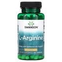 SWANSON L-Arginine 500 mg 100 Caps -100 Servings