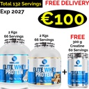 1+1 FRESH STOCK!!! Yava Lab Elite Whey Protein 4000 g - 132 Servings + 300 g Creatine
