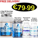 2 in 1 Yava Labs Whey cAMP + Creatine 2000 g  2 - In - 1 - 66 Servings + 3 Products