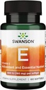 Swanson Vitamin E 400 IU 60 Softgels - 60 Servings