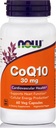 Now CoQ10 30 mg 60 Veg Caps - 60 Servings
